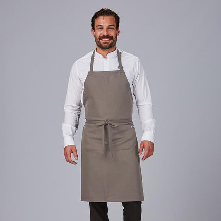 DELANTAL PETO Y BOL SARGA POLIESTER 90X75 CM