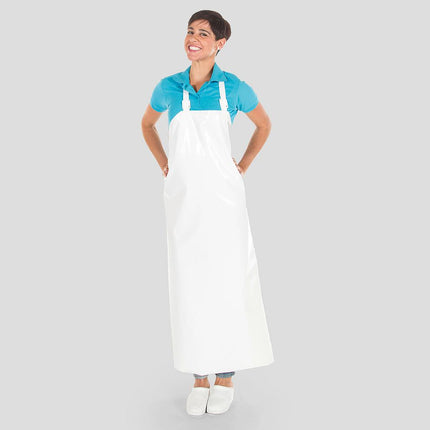 DELANTAL CON PETO POLIURETANO ANDREW 115X90 CM