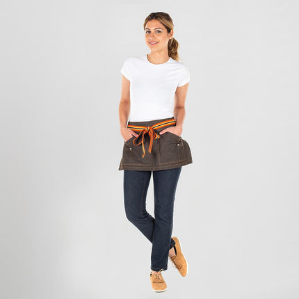DELANTAL CORTO SAHARA 30X55 CM (tiras aparte ref.3305)