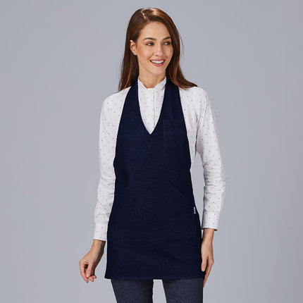 DELANTAL BISTRO SARGA POLIESTER 80X65 CM