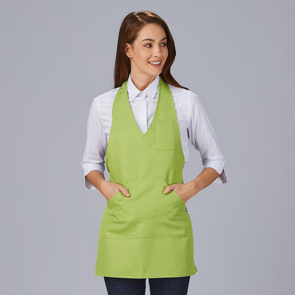 DELANTAL BISTRO SARGA POLIESTER 80X65 CM