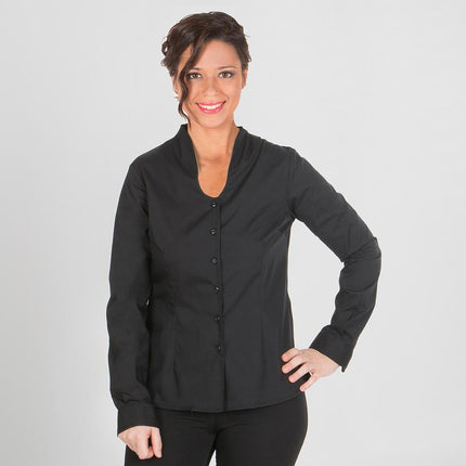 CAMISA MUJER CUELLO CHIMENEA  LILIANA