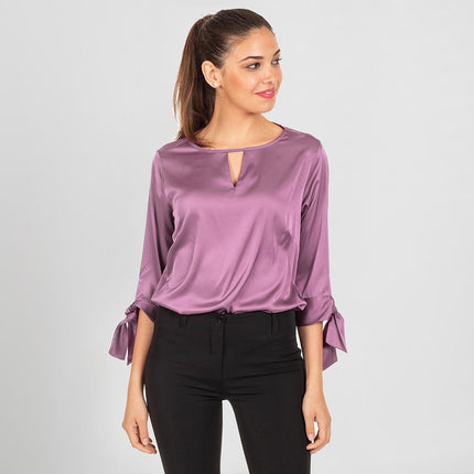 BLUSA MUJER OLIVIA SATEN