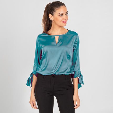 BLUSA MUJER OLIVIA SATEN