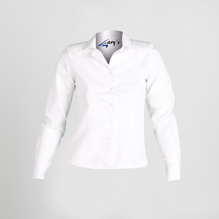 BLUSA CAMARERA ENTALLADA M/LARGA