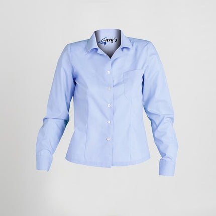 BLUSA CAMARERA ENTALLADA M/LARGA