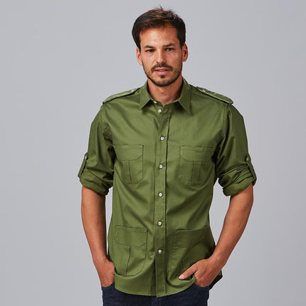 CAMISA UNISEX MANGA ROLL UP MICHELE