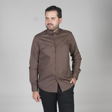 CAMISA HOMBRE 1 BOLSILLO M/LARGA