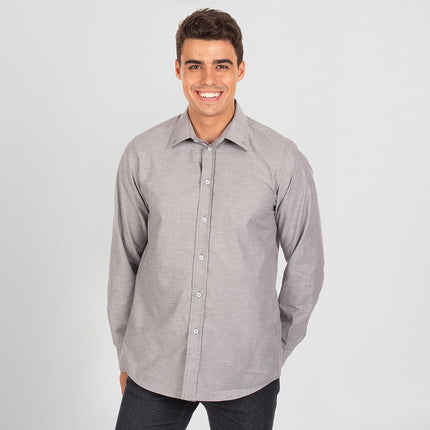 CAMISA HOMBRE M/L OXFORD "RED LINE"