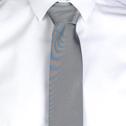 CORBATA SIN NUDO JACQUARD RAYA