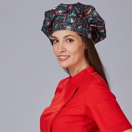 GORRO GRAN CHEF VELCRO ESTAMPADO