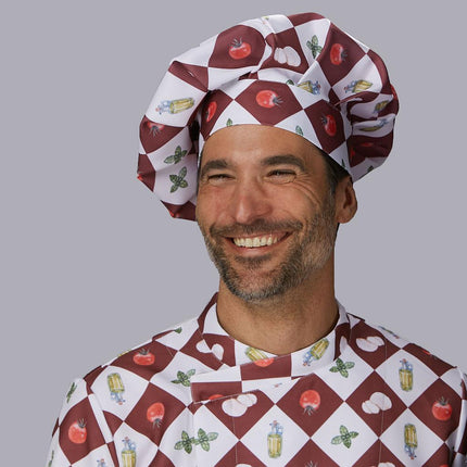 GORRO GRAN CHEF ALGODON ESTAMPADO