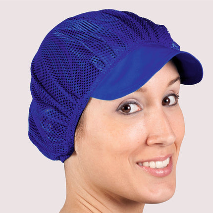 GORRA UNISEX REJILLA Y VISERA COLOR (PAQ. 10 UNID.)