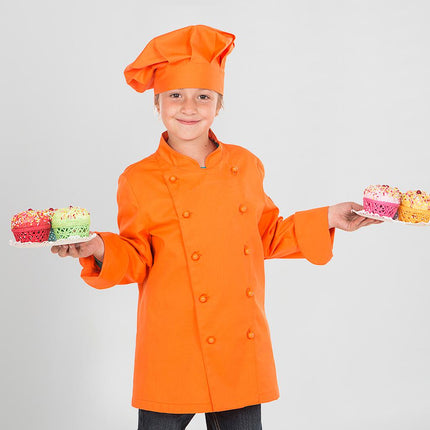 CHAQUETA COCINERO INFANTIL COLOR