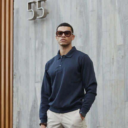 Basic Polo Sweater