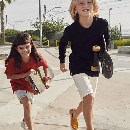 Basic Polo L/S Junior