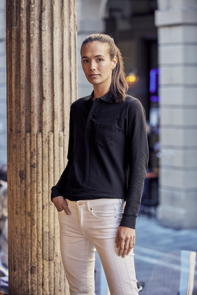 Basic Polo Pocket L/S