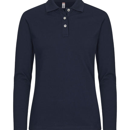 Stretch Premium Polo L/S Women