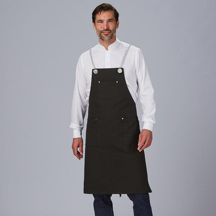 DELANTAL PETO CORDON TRENZADO 88X74 CM