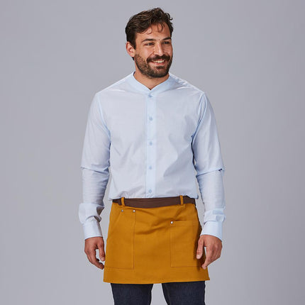 DELANTAL CORTO CONTRASTES DE ESPIGA 35X67 CM