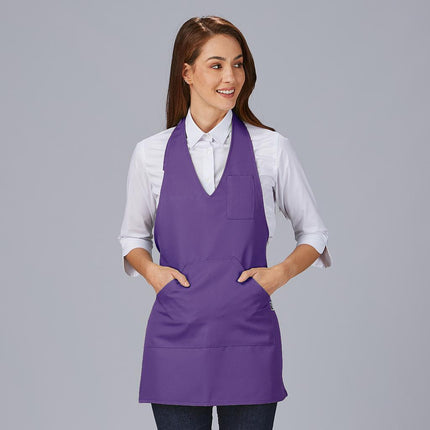 DELANTAL BISTRO SARGA POLIESTER 80X65 CM