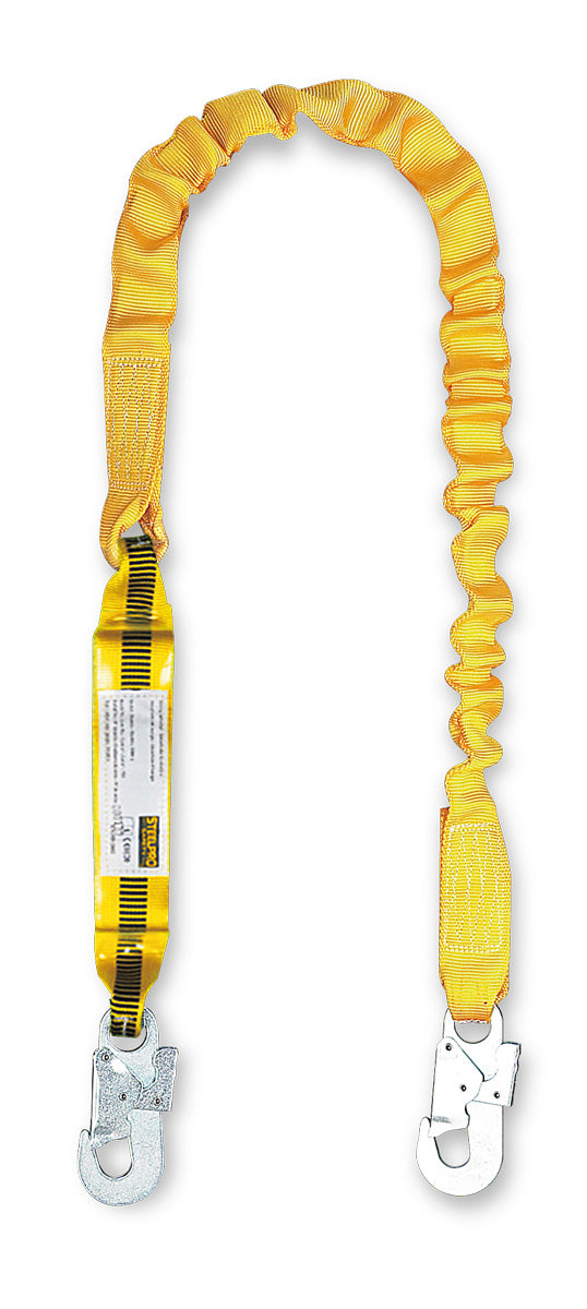 1888AESIN Cinta Elástica STEEL FLEX con absorbedor y mosquetones.