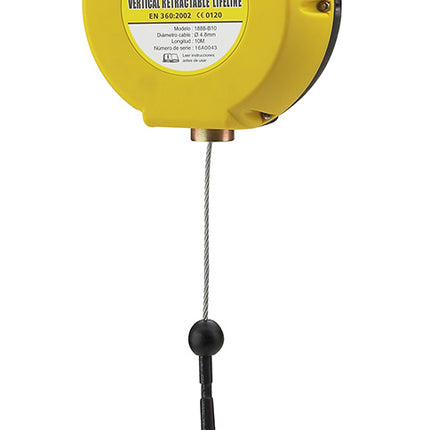 1888B10SIN Dispositivo Anticaídas Retráctil de 10 metros de cable.