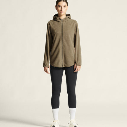 Join Pile Fleece FZ Hood W
