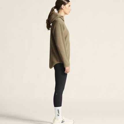 Join Pile Fleece FZ Hood W