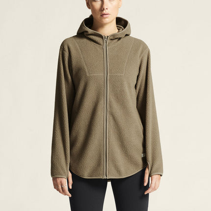 Join Pile Fleece FZ Hood W