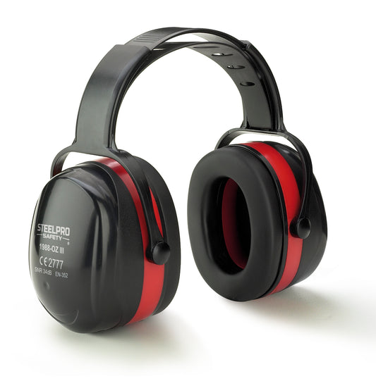 Orejera dieléctricas STEELPRO® serie ZEN para protección auditiva con muy alta atenuación.