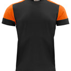 Negro/Naranja / S