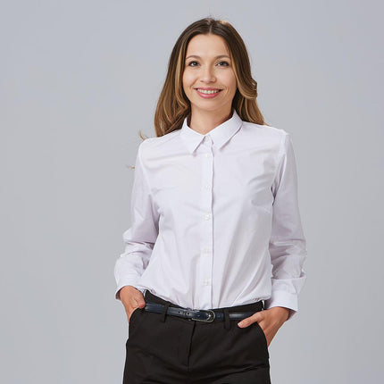 CAMISA MUJER M/L ELASTAN "RED LINE"