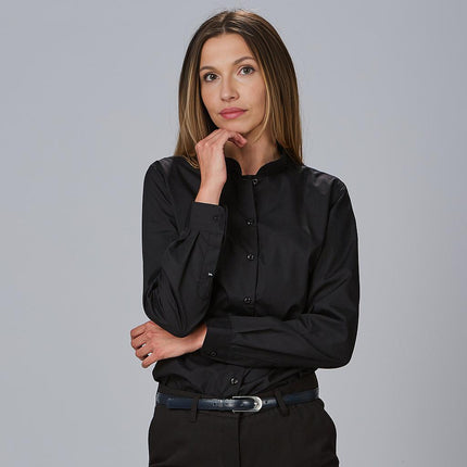 CAMISA MUJER M/L C/MAO ELASTAN "RED LINE"