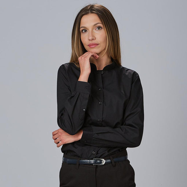 CAMISA MUJER M/L C/MAO ELASTAN "RED LINE"