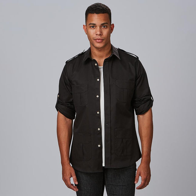 CAMISA UNISEX MANGA ROLL UP MICHELE