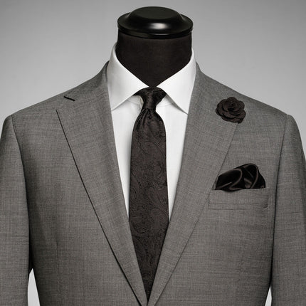 Giftbox Solid Paisley Tie