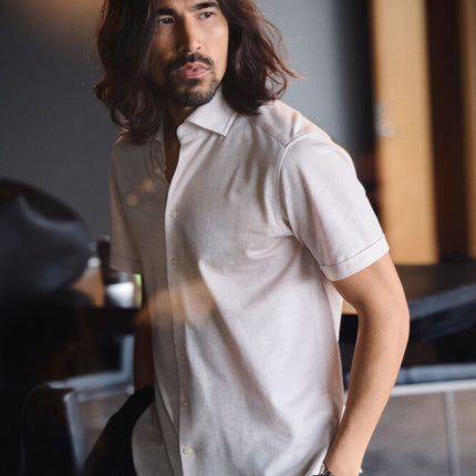 Indigo Bow 133 S/S Shirt Tailored Fit