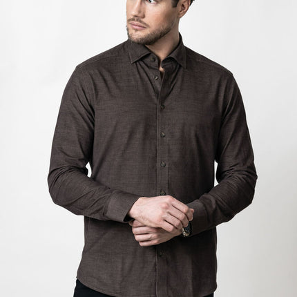 Indigo Bow 134 Cord Shirt Tailored Fit M