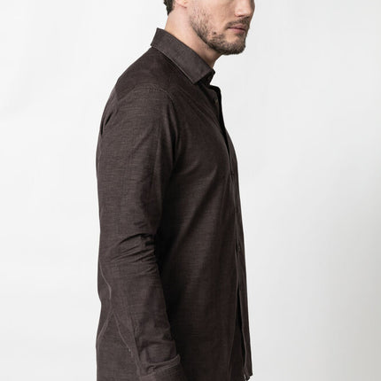 Indigo Bow 134 Cord Shirt Tailored Fit M
