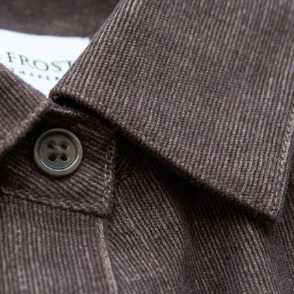 Indigo Bow 134 Cord Shirt Contemporary Fit W