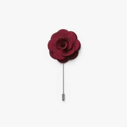 Giftbox Solid Hankie & Lapel Pin