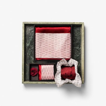 Giftbox Solid Paisley Tie