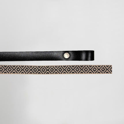 TIRAS DE CUERO CON CINTA ESPIGA (PACK 2)