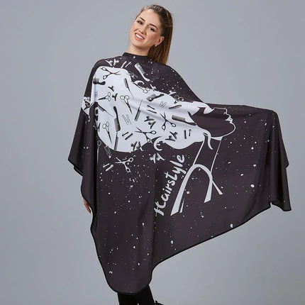 CAPA DE PELUQUERIA ESTAMPADA