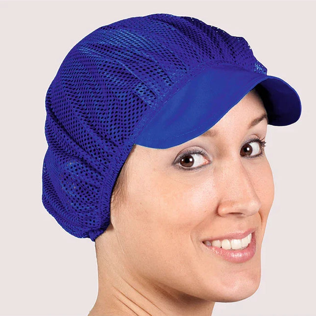 GORRA UNISEX REJILLA Y VISERA COLOR (PAQ. 10 UNID.)