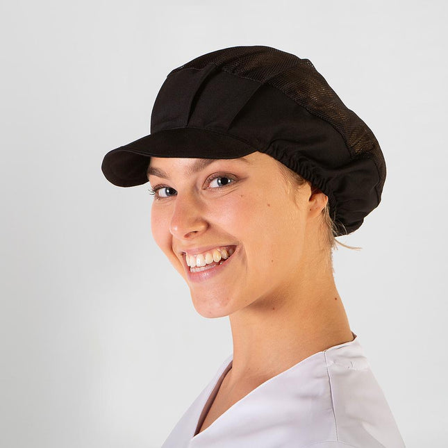 GORRA UNISEX REJILLA Y VISERA RIGIDA (PAQ. 10 UNID)