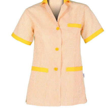 BATA MUJER CORTA VICHY M/C COMBINADA