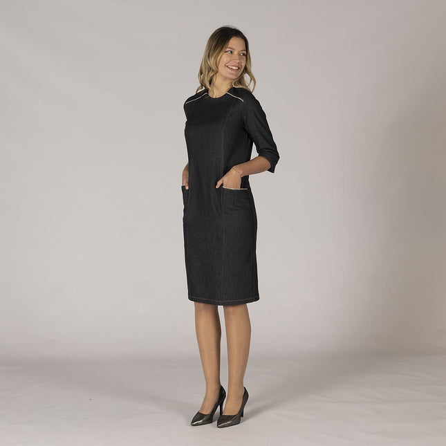 VESTIDO CREMALLERA METALICA TRENDER