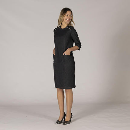 VESTIDO CREMALLERA METALICA TRENDER